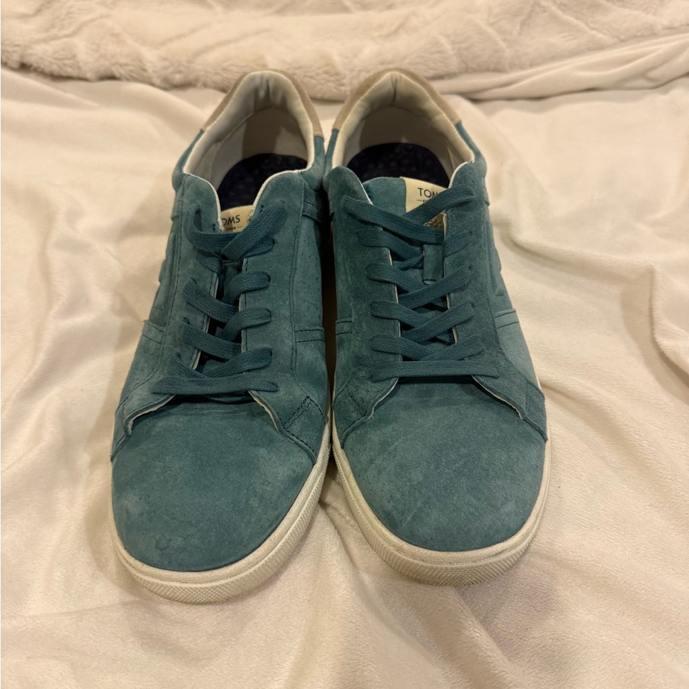 TOMS Men's Leandro Sneakers -Sky Pig Suede